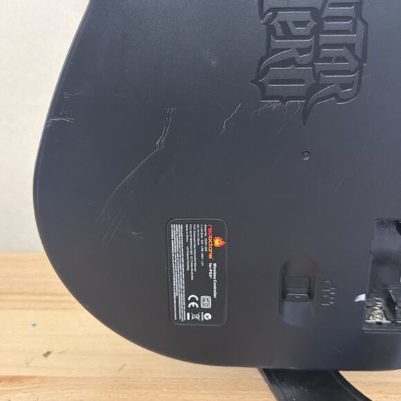 Guitar Hero Wireless Controller PS2 RedOctane Sunburst No Dongle & Battery Cover - Picture 4 of 7